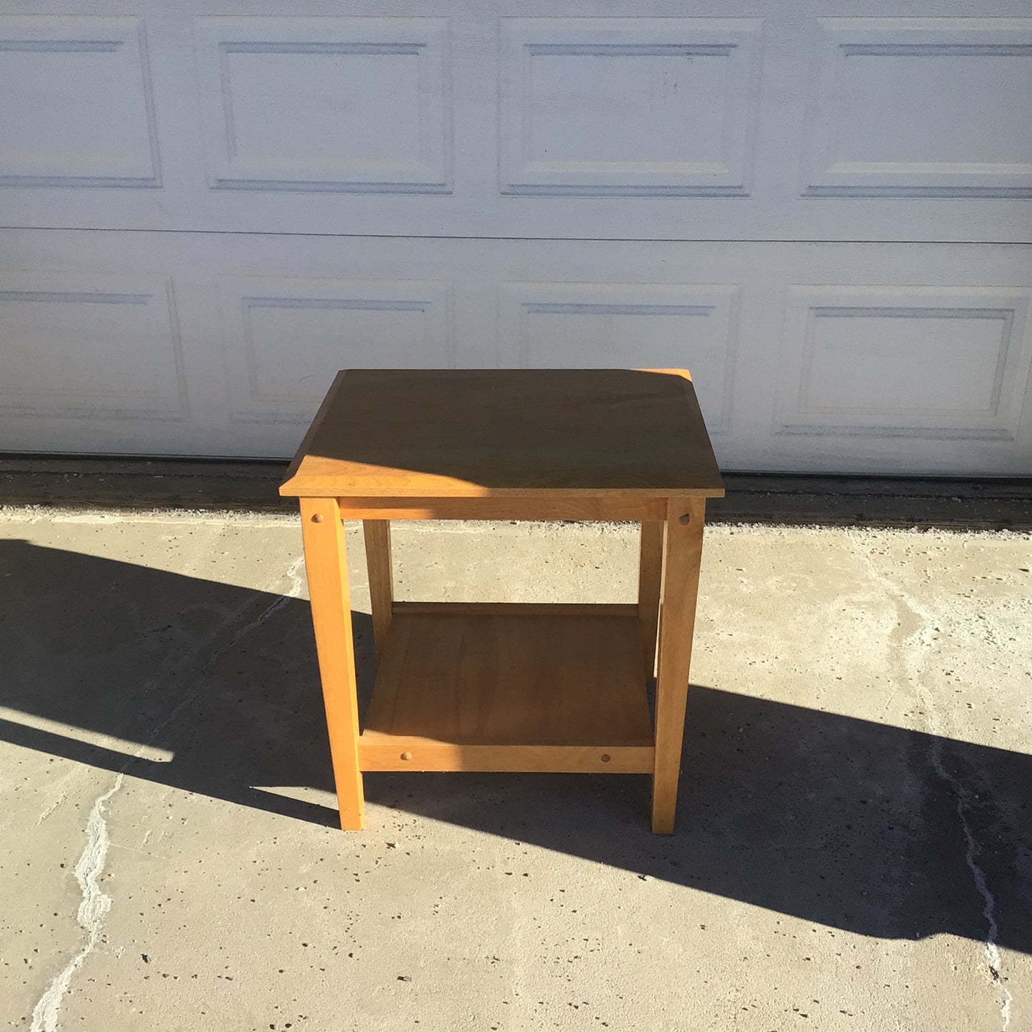 Wooden End Table