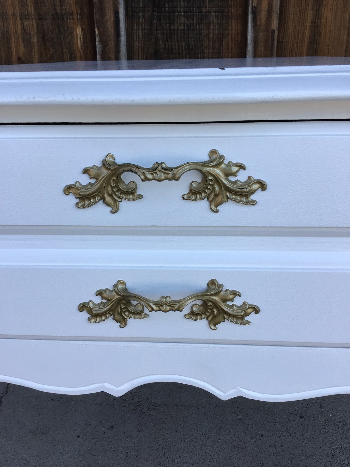 White French Provincial Side Table
