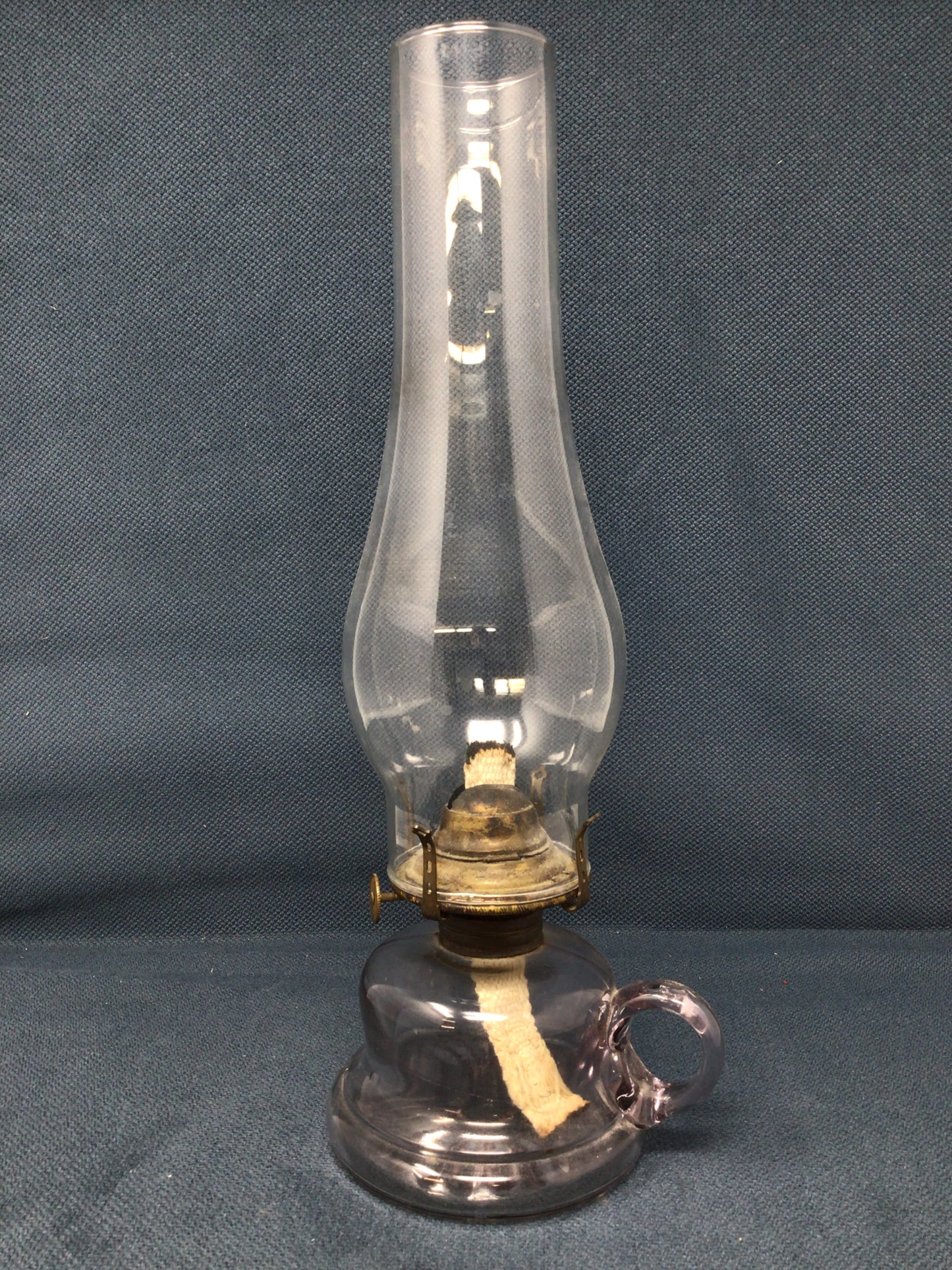 Classic Vintage Glass Oil Lamp