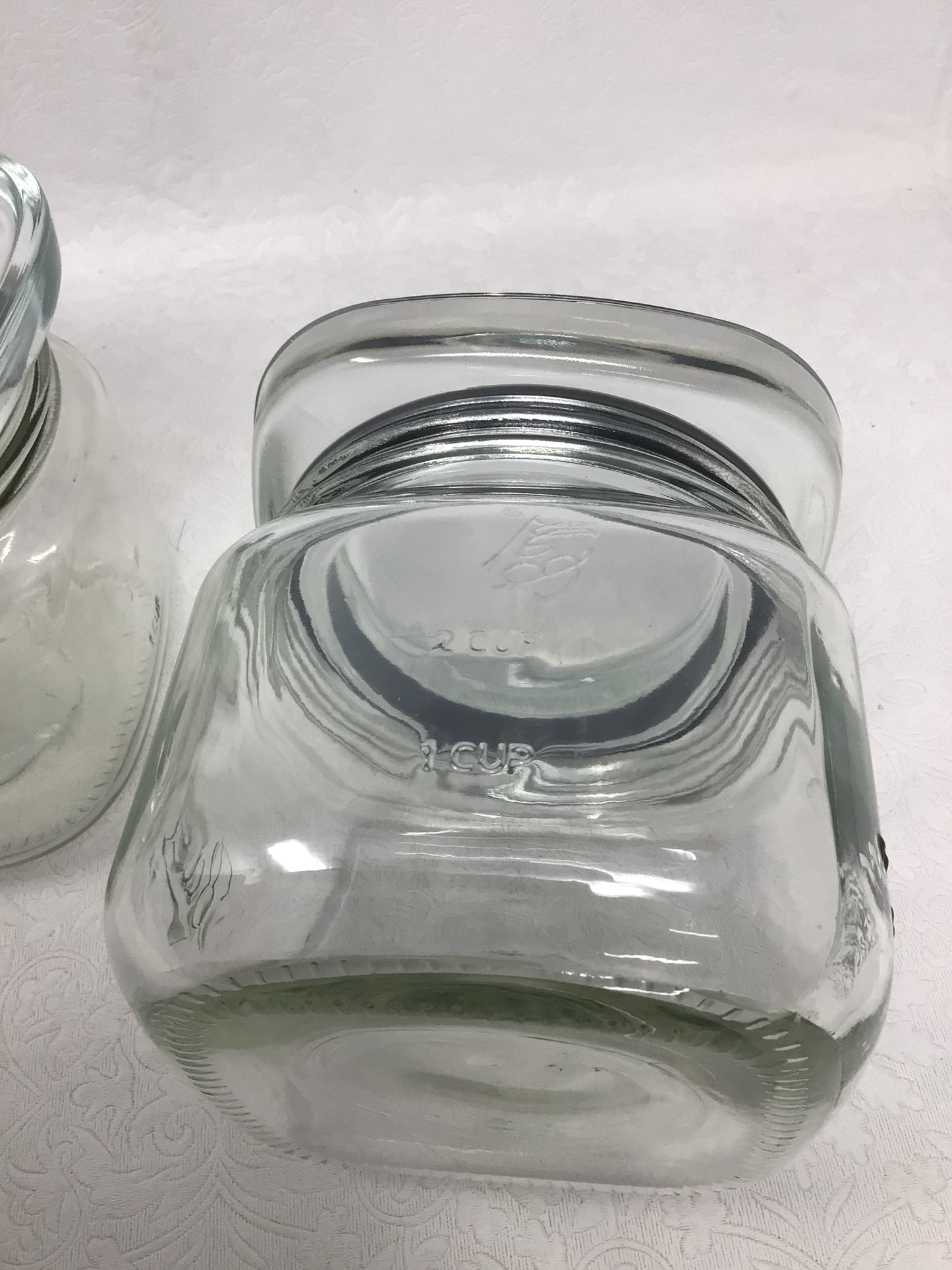 Vintage Square Air Tight Ball Jars
