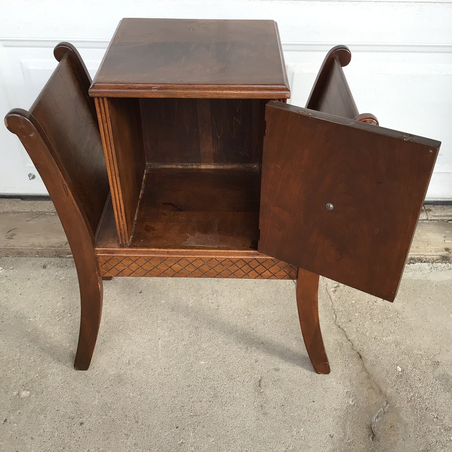 Vintage Cigar Humidor Cabinet