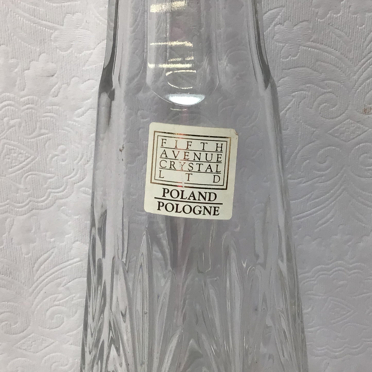 Fifth Avenue Crystal Decanter “Portico”