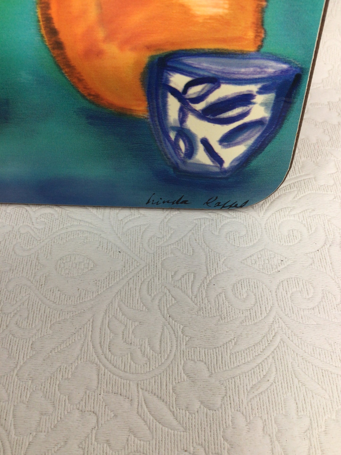 Jason Set of 6 Signed Art Placemats