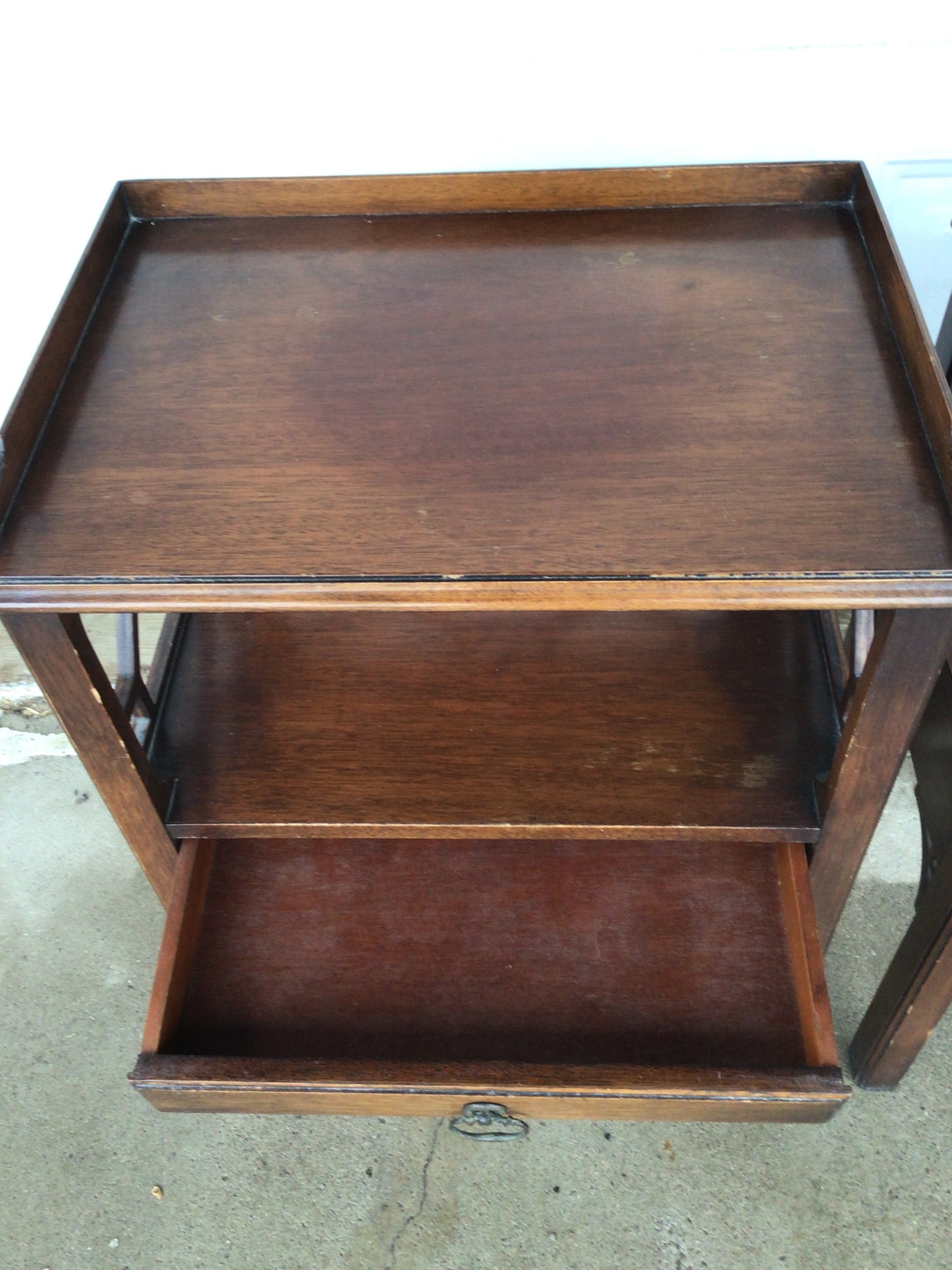 Vintage Early Mid Century Nightstand