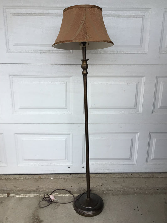 Brown Shade Floor Lamp