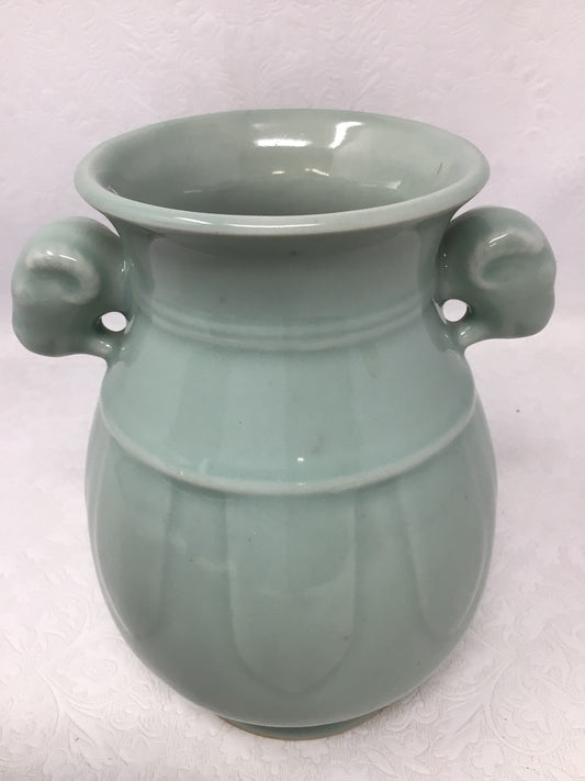 Vintage Chinese Longquan Celadon Vase