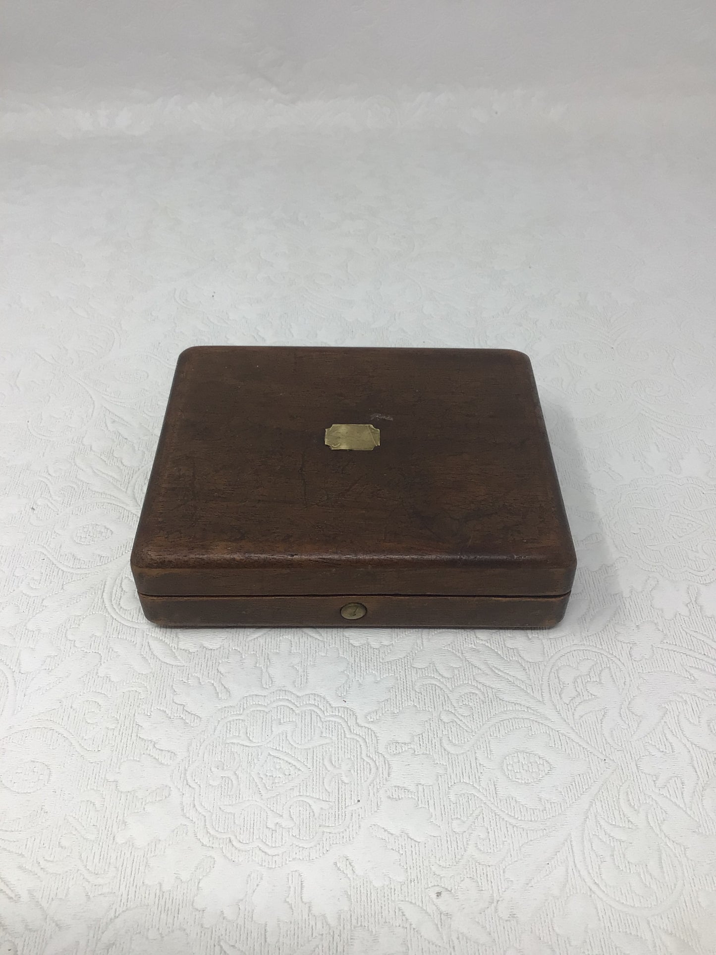 Antique Wooden Jewelry Box