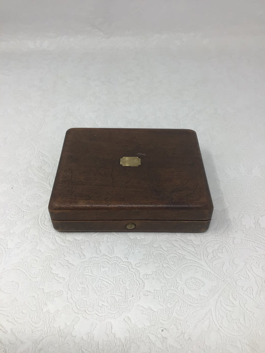 Antique Wooden Jewelry Box
