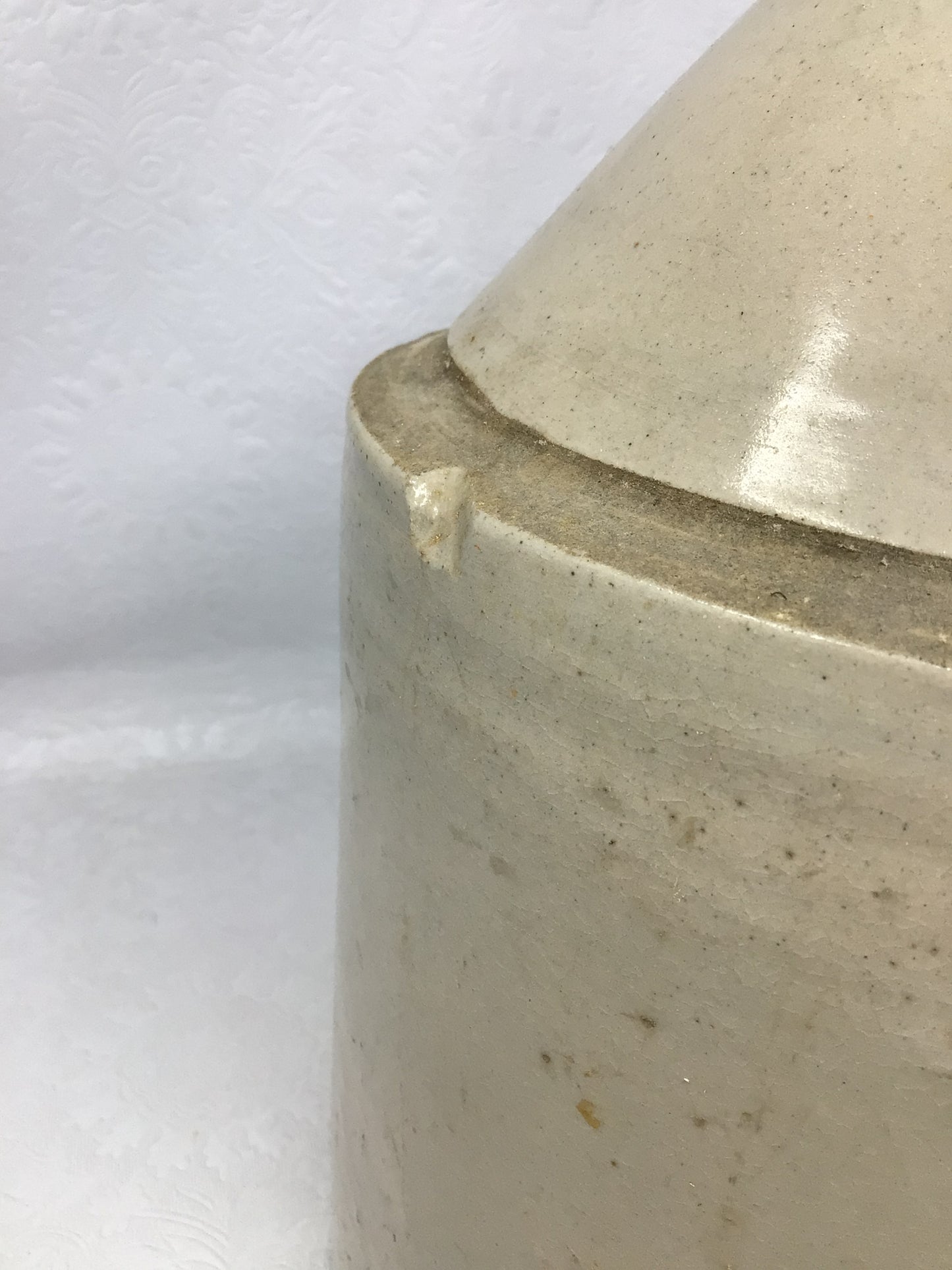 Antique Stoneware Whiskey Jug