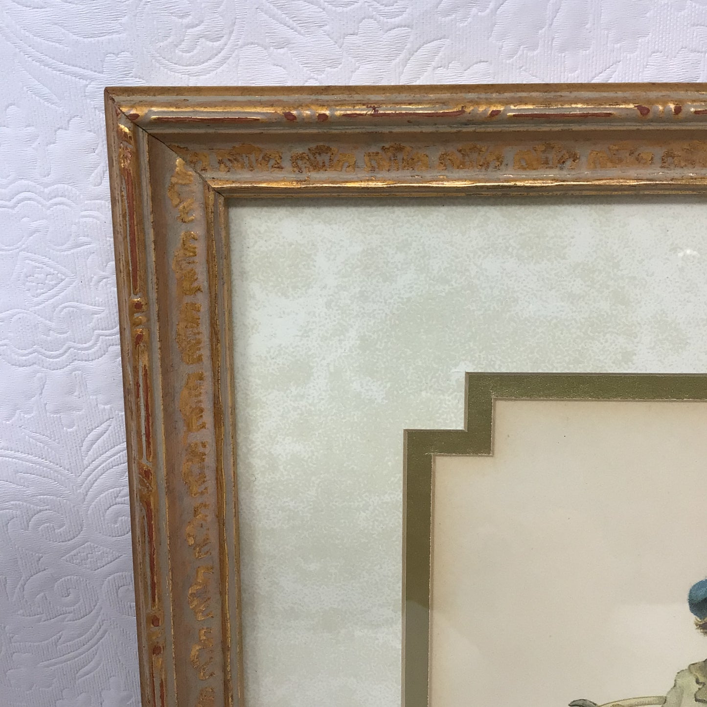 Vintage Framed Print “ Boy with Hoop”