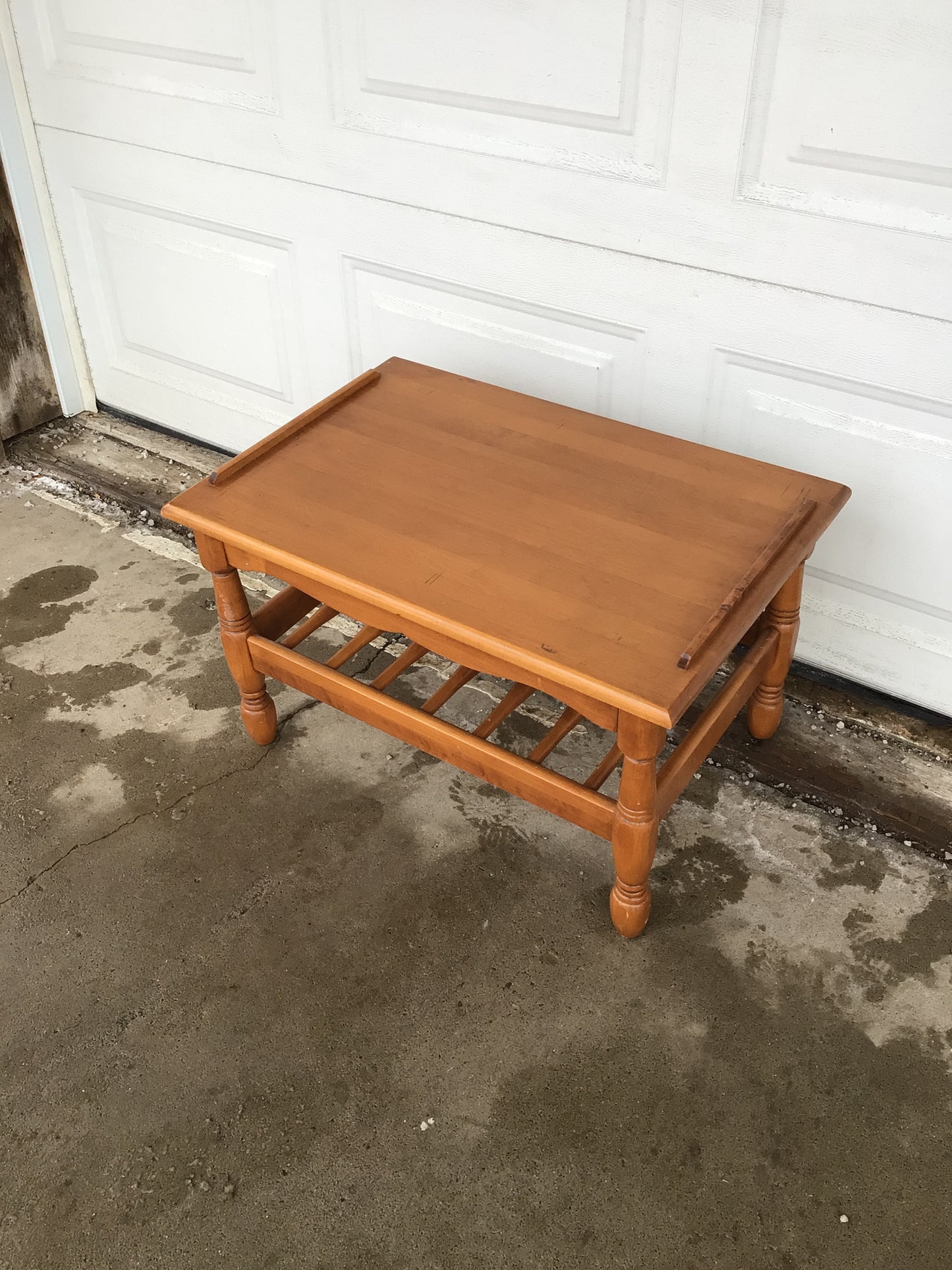 Vintage Les Meubles Roxton Quebec Coffee Table