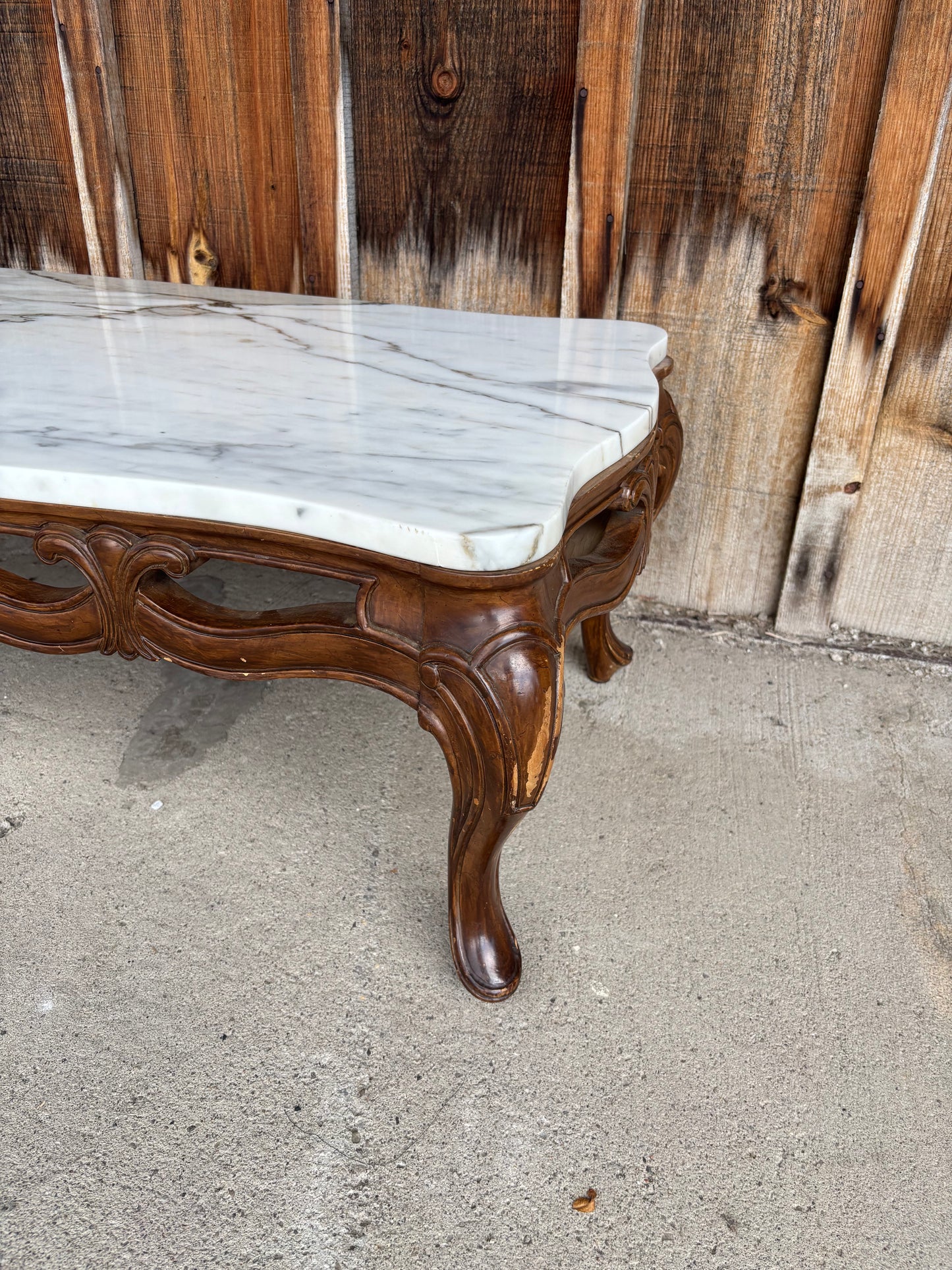 Marble Top Coffee Table
