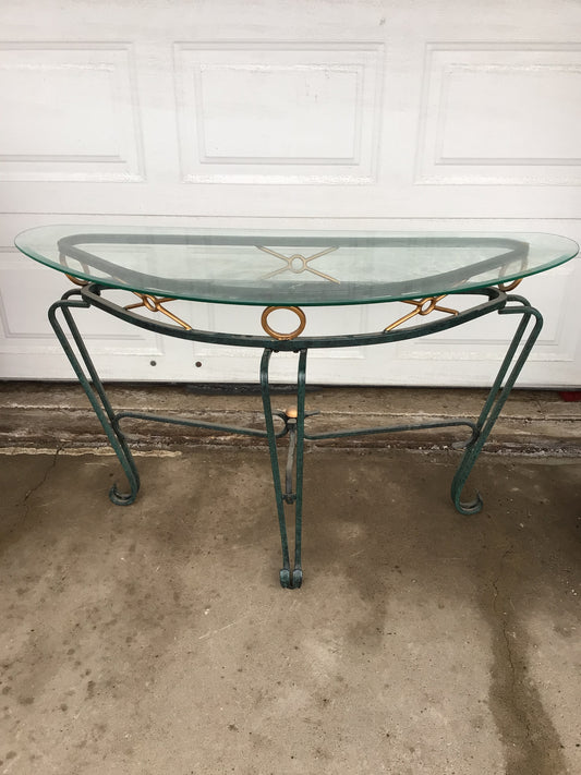 Glass Hall Table