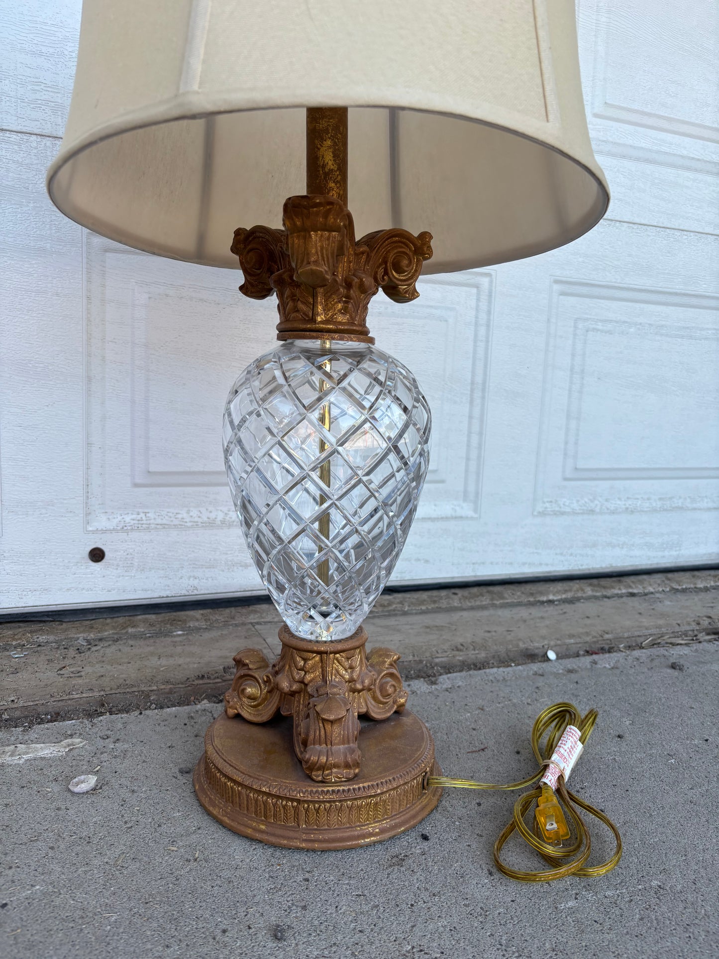 Hollywood Regency Style Table Lamp