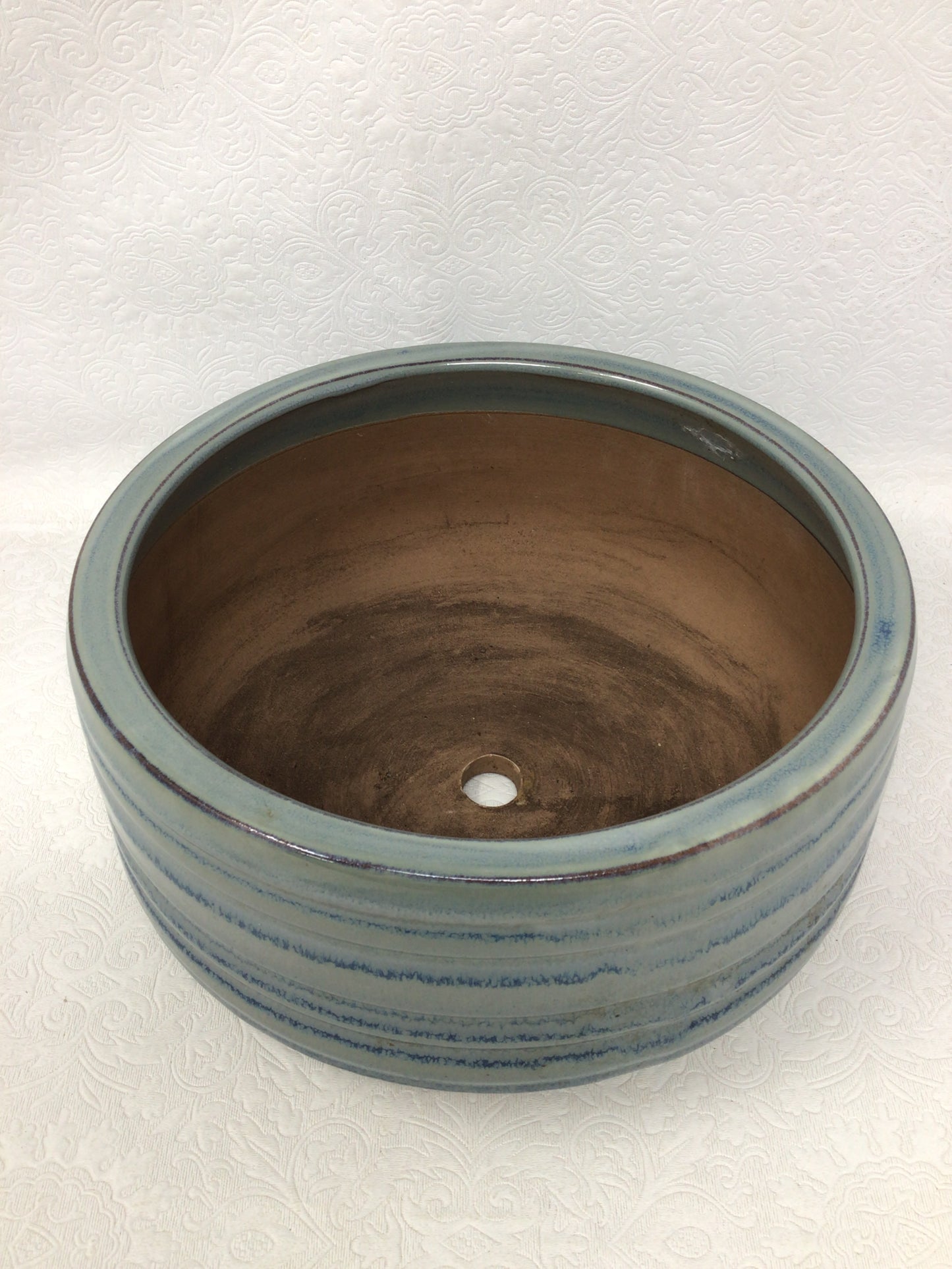 Blue Pottery Plant Pot