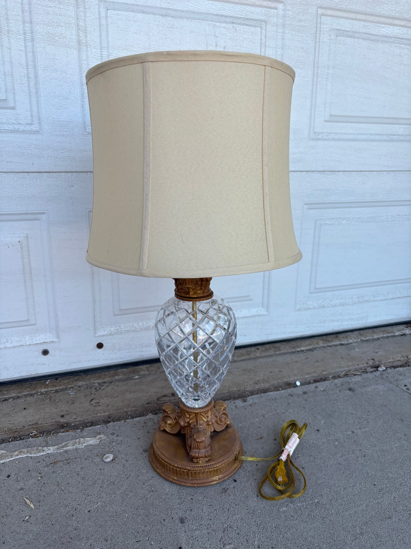 Hollywood Regency Style Table Lamp