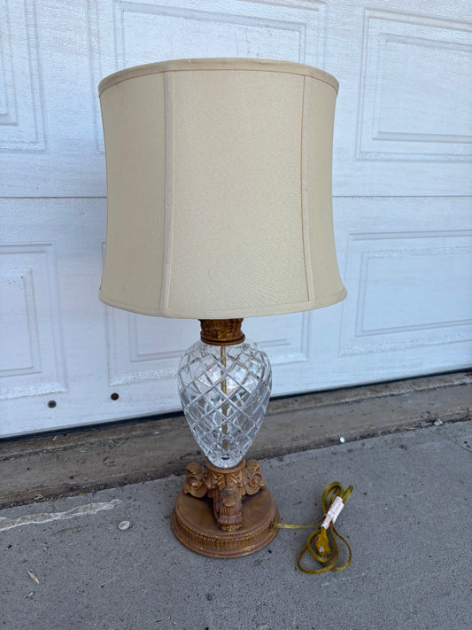 Hollywood Regency Style Table Lamp