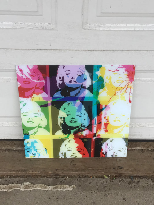 Multi-Panel Pop Glass Art