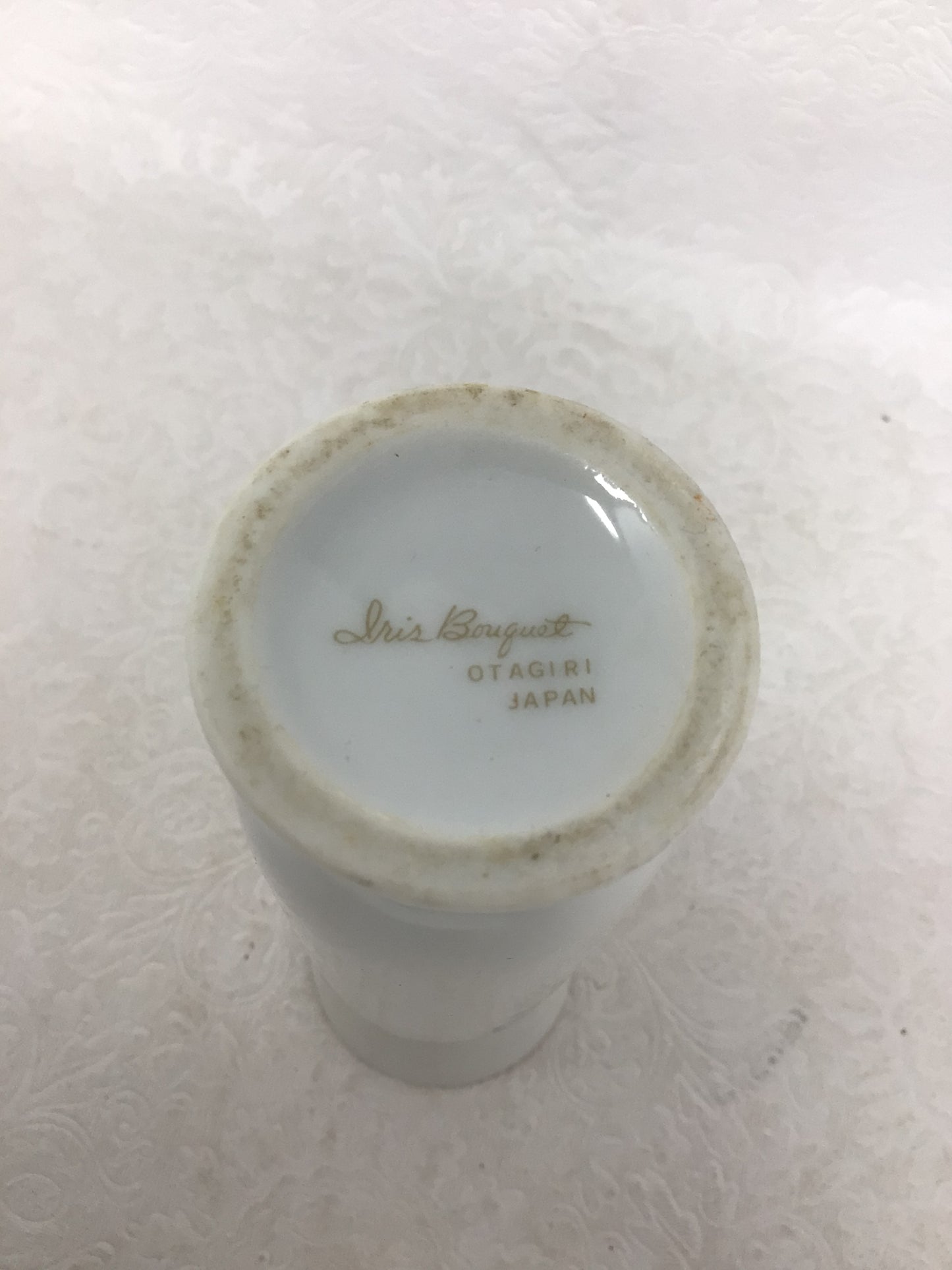 Otagiri Iris Bouquet Porcelain Vase