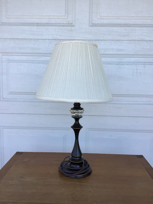 Black Metal Table Lamp