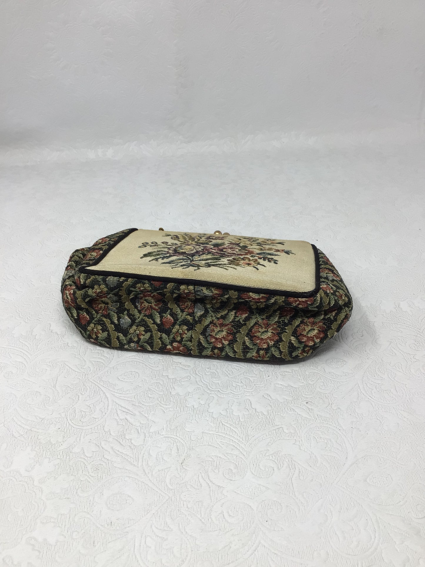 Vintage French Tapestry Purse
