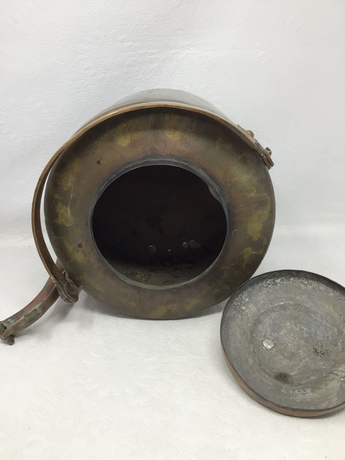 Antique 19th-Century Copper Kettle