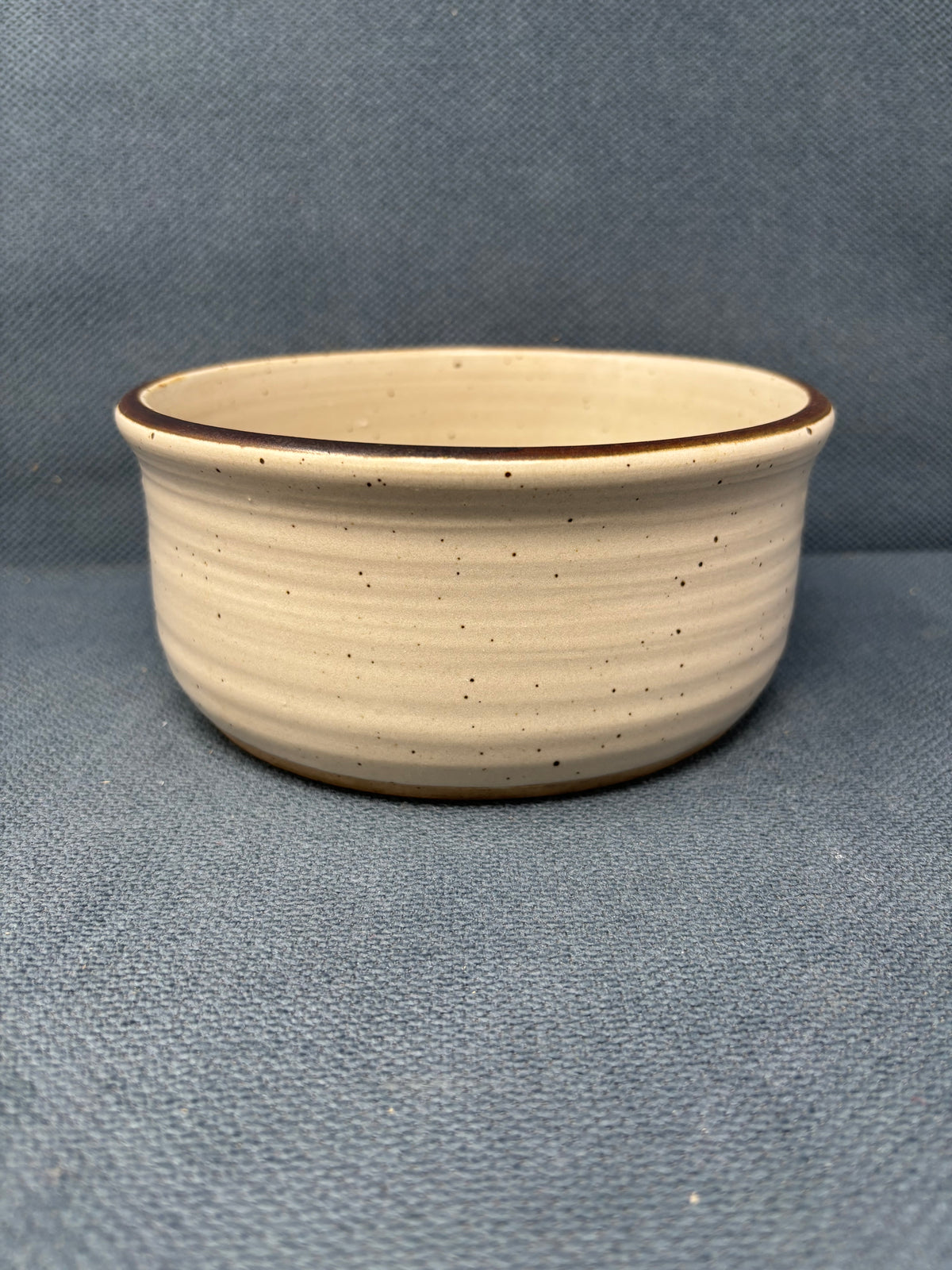 Beige Stoneware Bowl