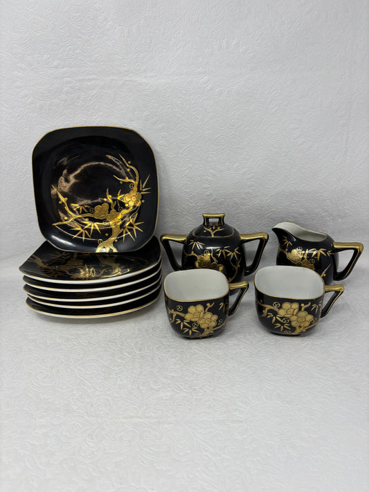 Vintage 10 Piece Craftsman China #228 Tea Set
