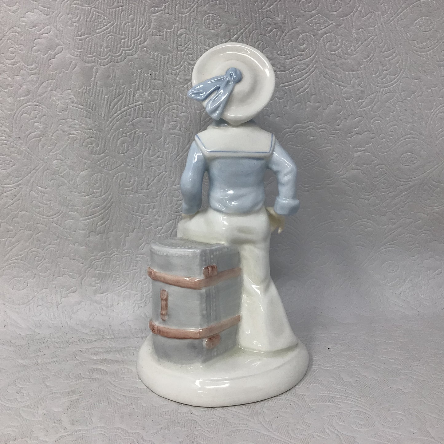 Vintage Signed Royal Staffordshire Thursday Travelling Figurine