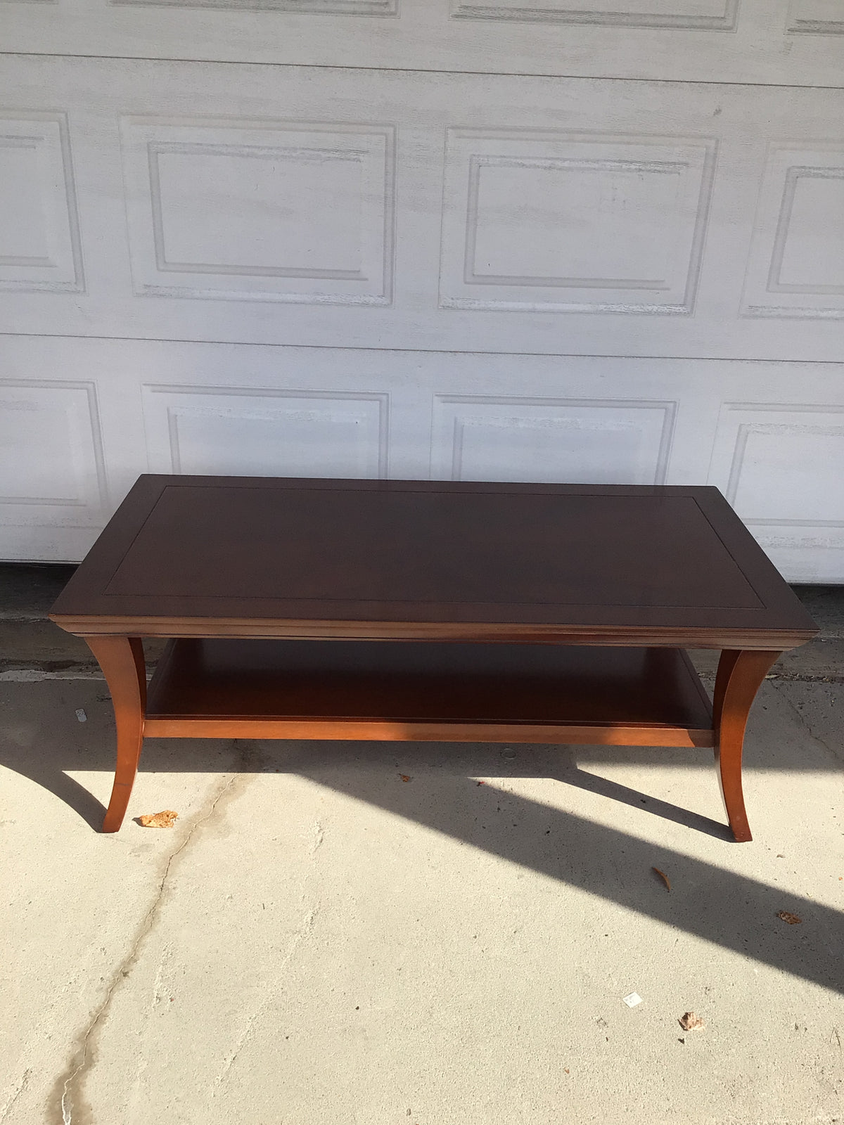 Dark Wood Coffee Table