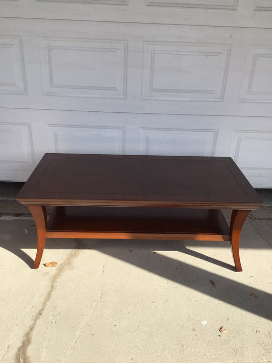 Dark Wood Coffee Table