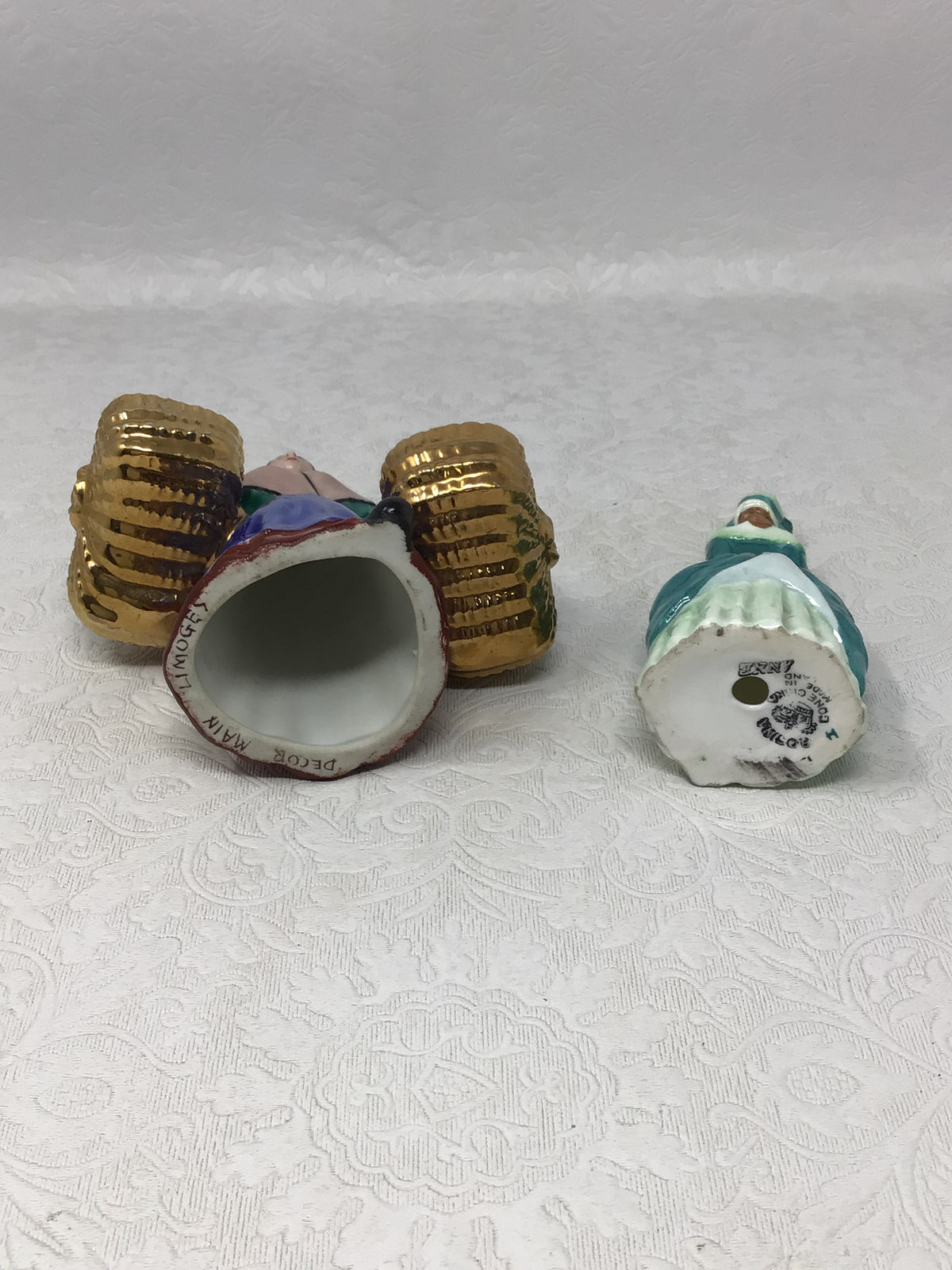 Vintage Hand Painted Ceramic Figurines