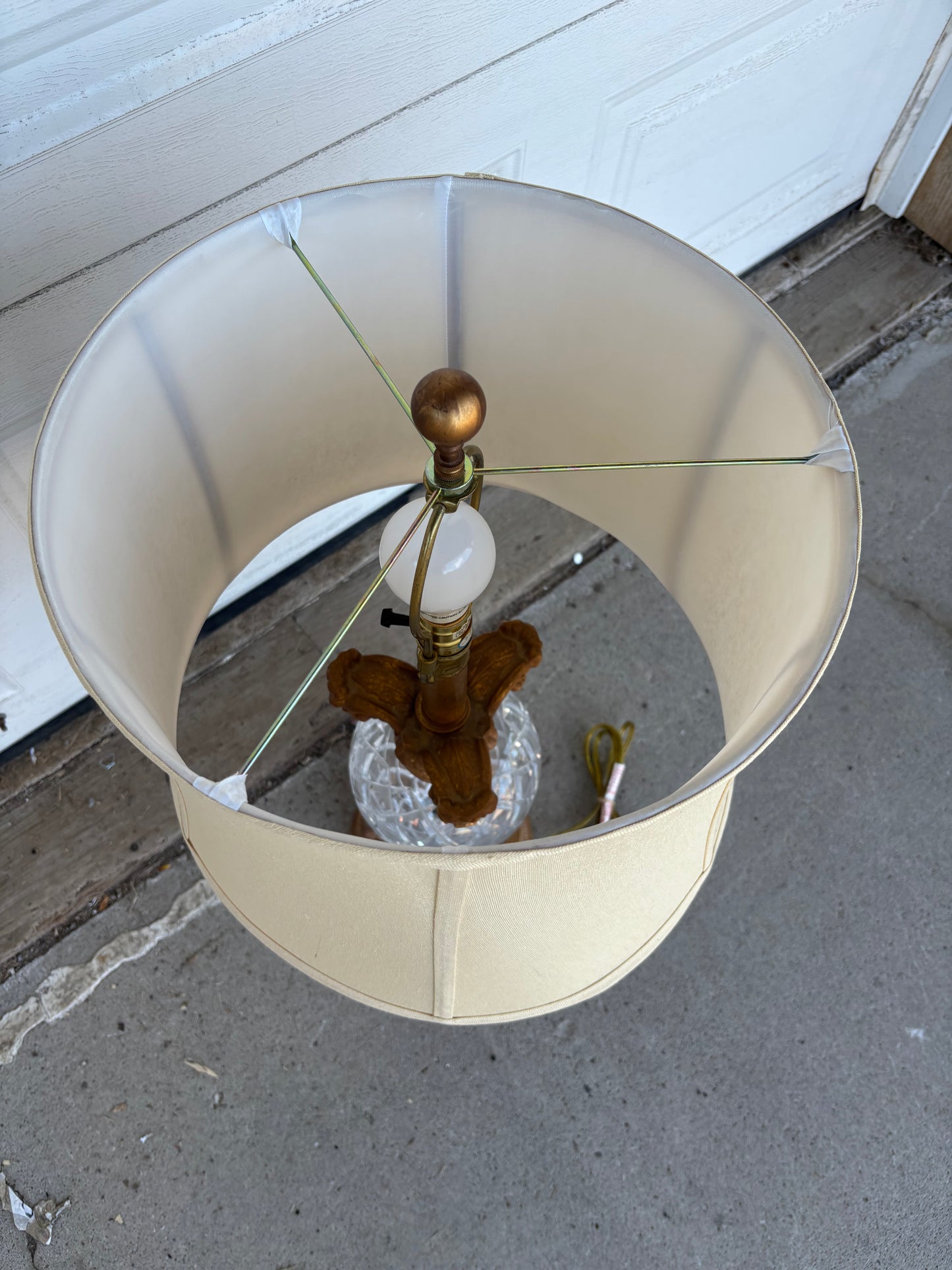 Hollywood Regency Style Table Lamp