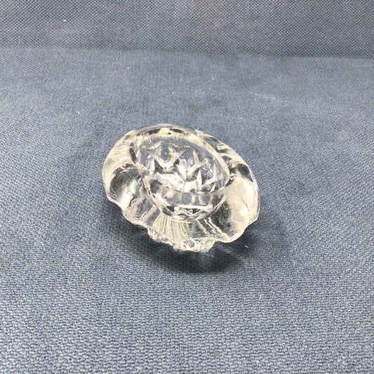 Vintage Glass Salt Cellar