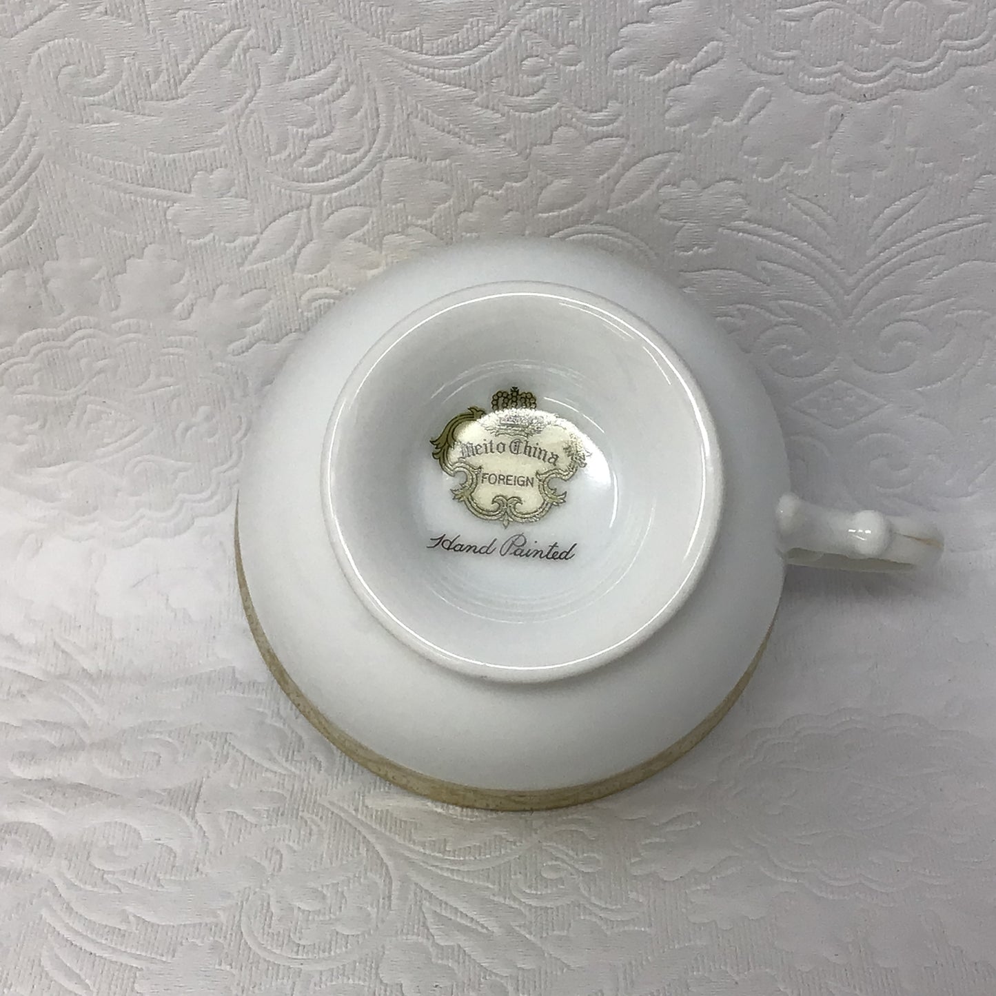 Vintage Meito China Porcelain Trio Tea Set