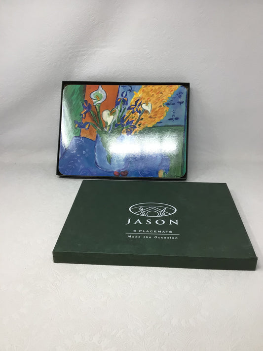 Jason Set of 6 Signed Art Placemats