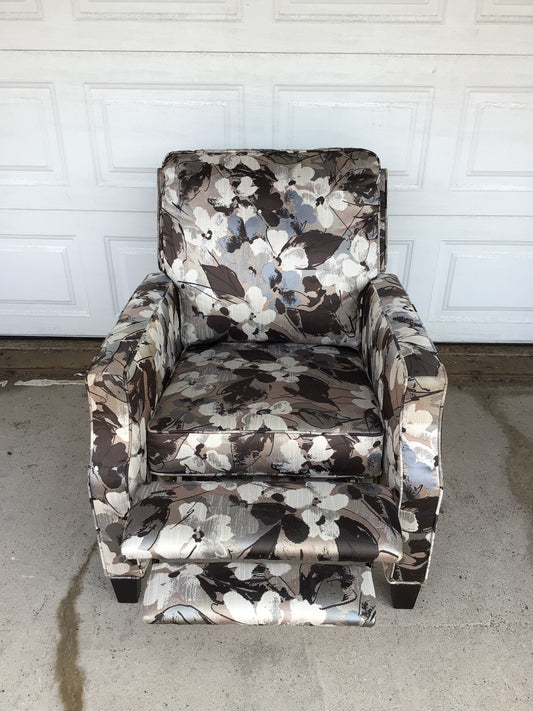 Floral Recliner