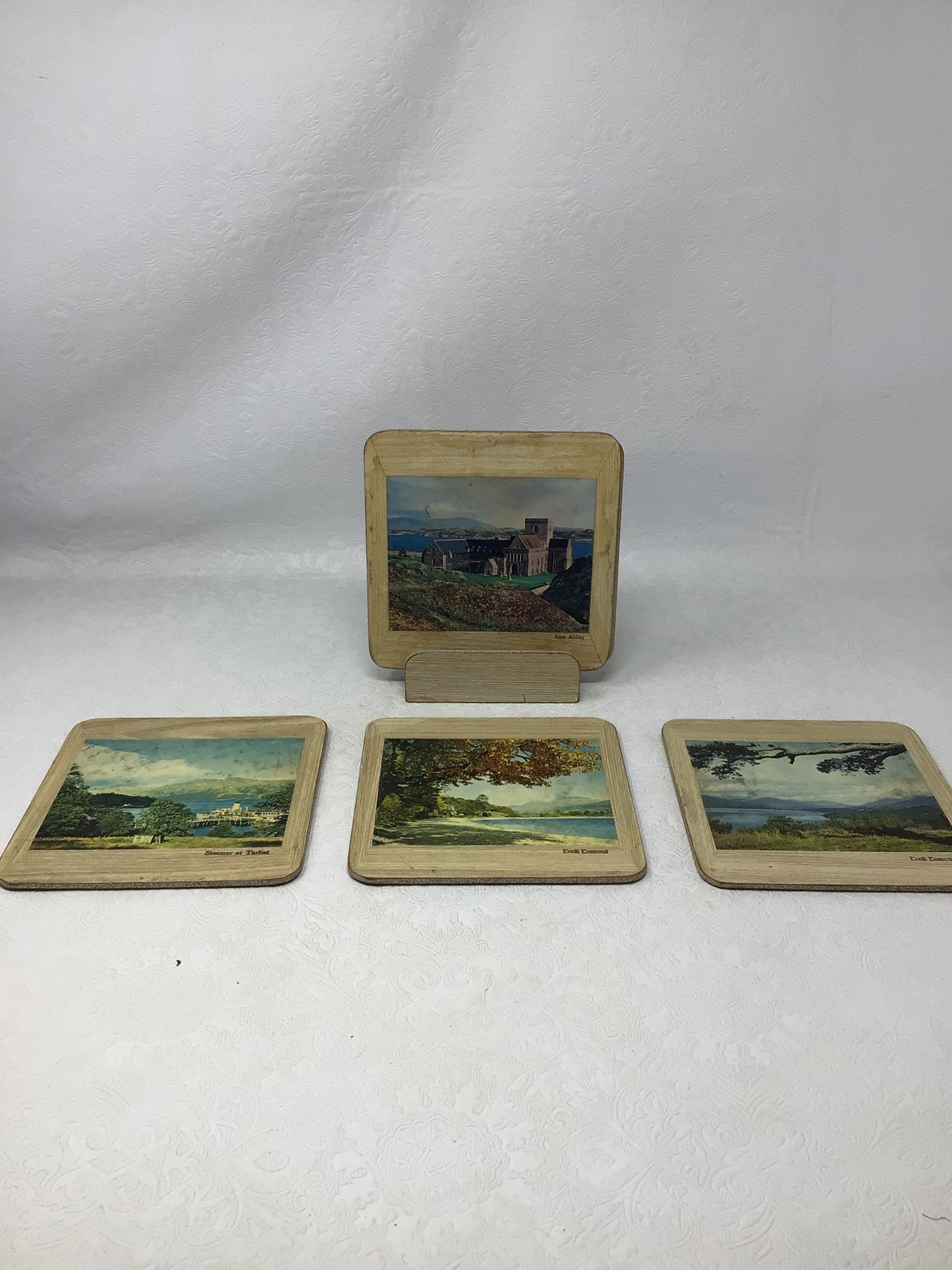 Vintage Set of Lakeland Craft Coasters
