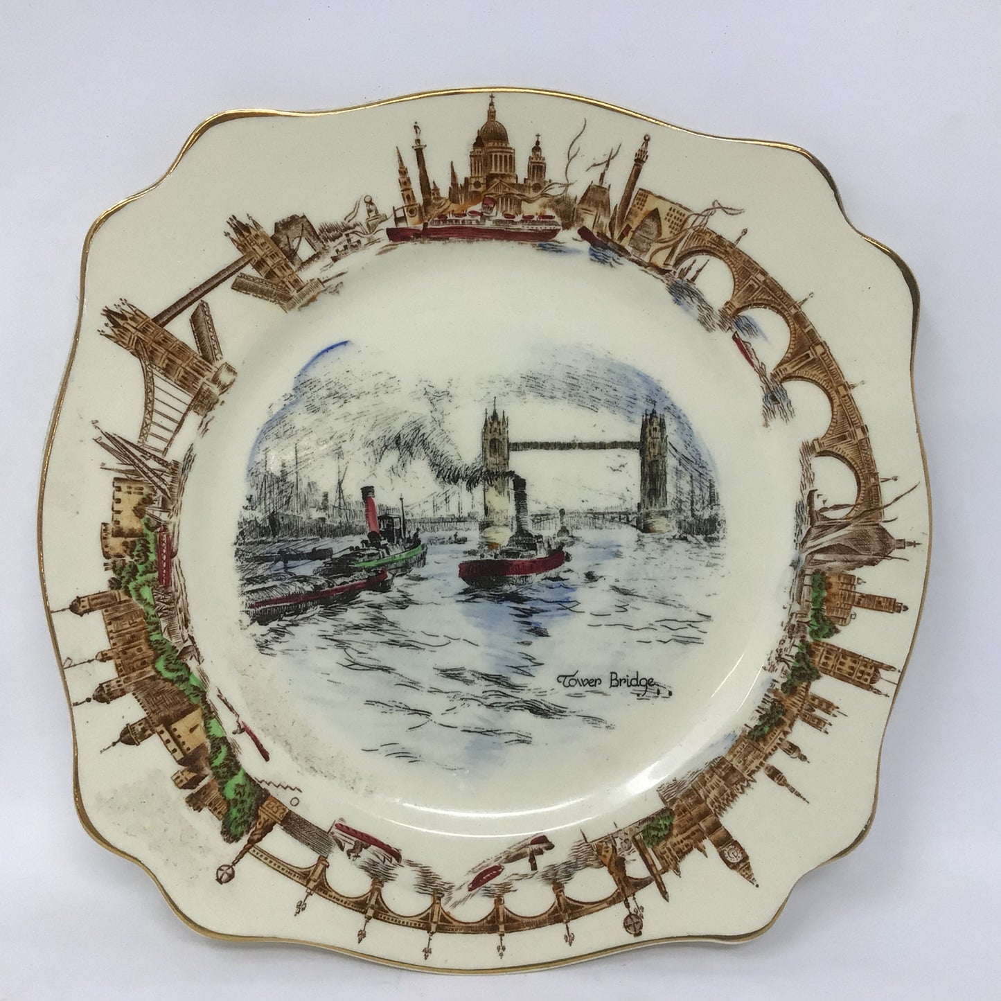 A.J. Wilkinson English Scenery Plates