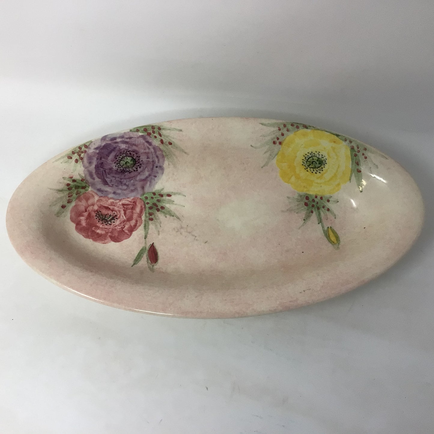 Antique Handpainted Radford England Handpainted Trinket Dish