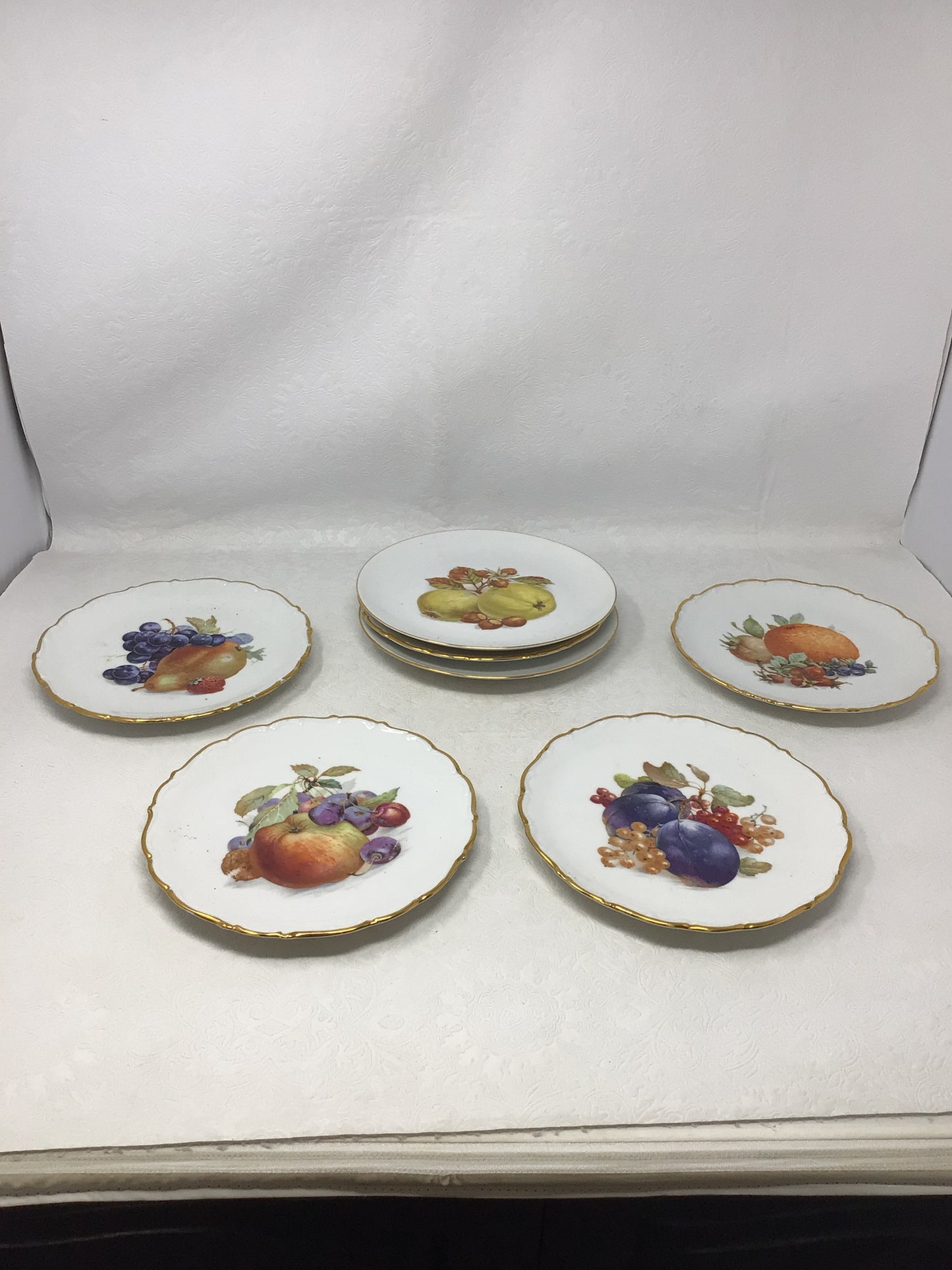 Vintage Schumann Arzberg Bavaria Fruit Plates