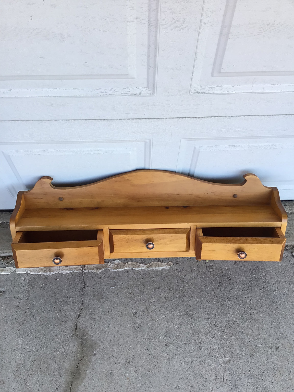 Entryway Shelf with Drawers