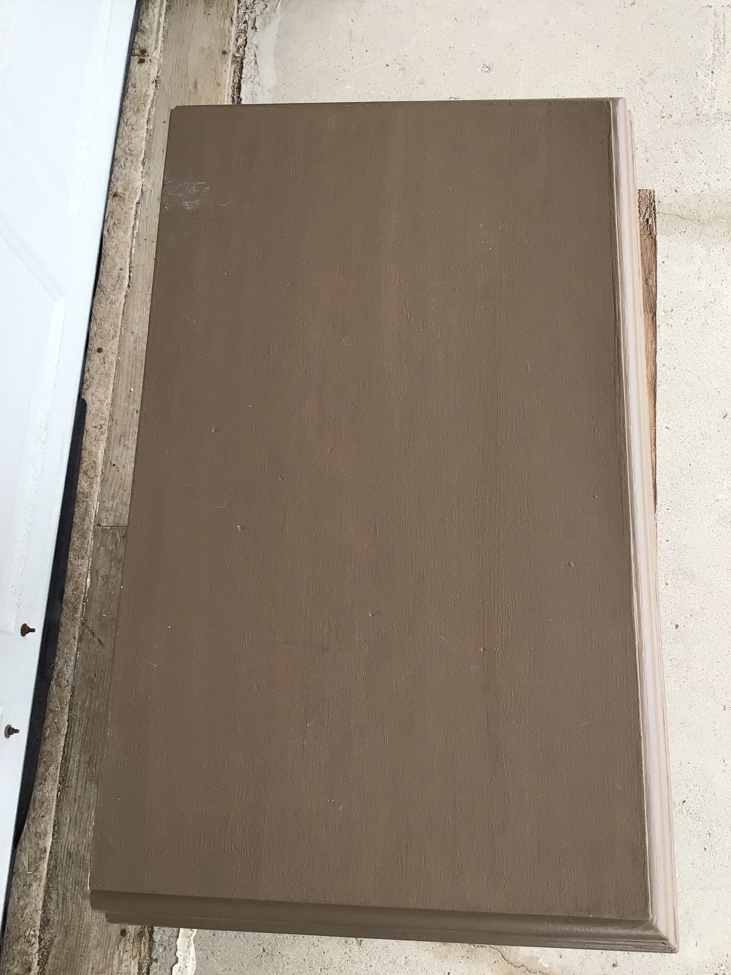 Mocha Brown Modern Standing Cabinet