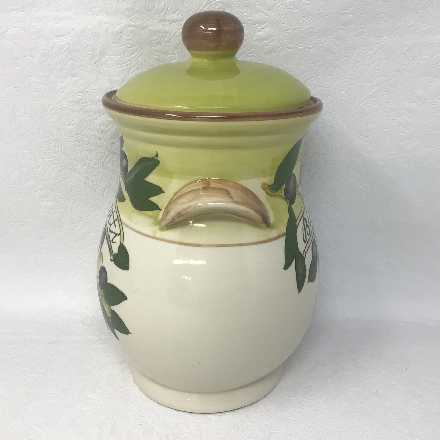 Ceramic Biscotti Jar