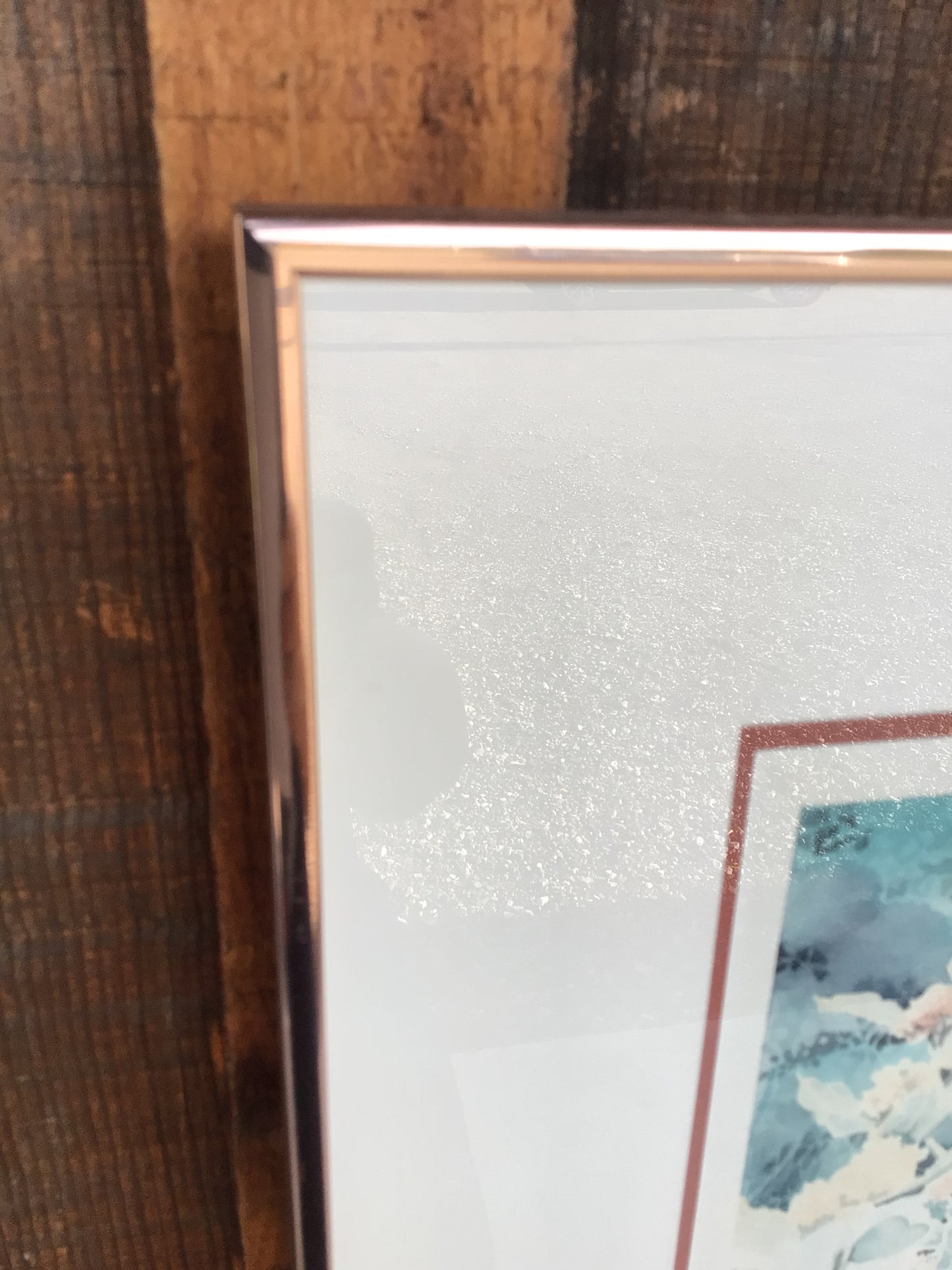 “Snow Covered Hills” Framed Art