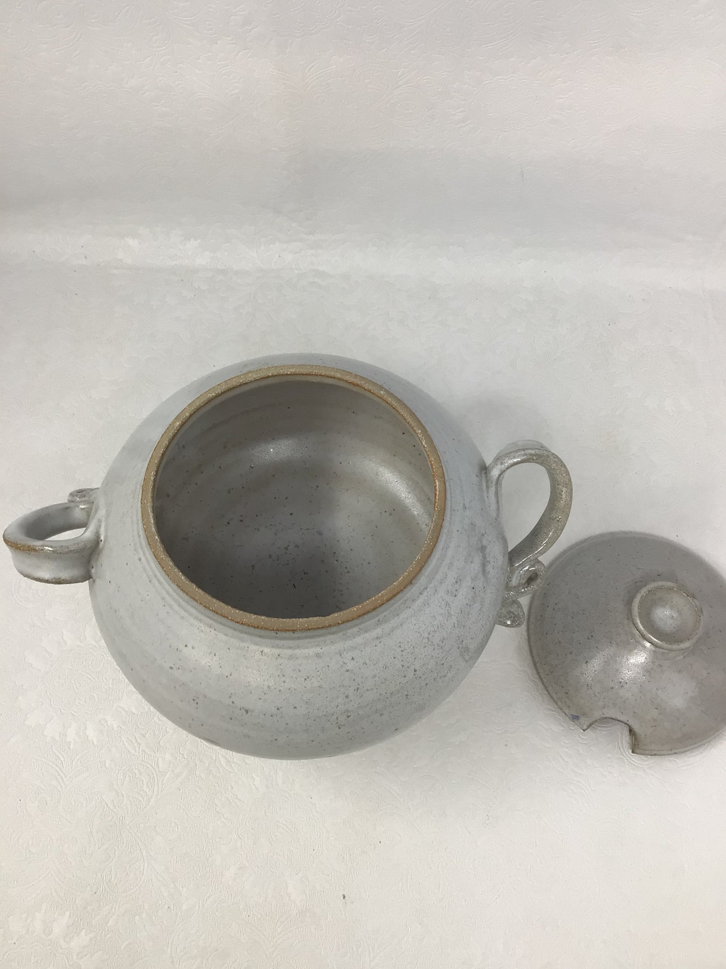 Pottery Stoneware Soup Tureen