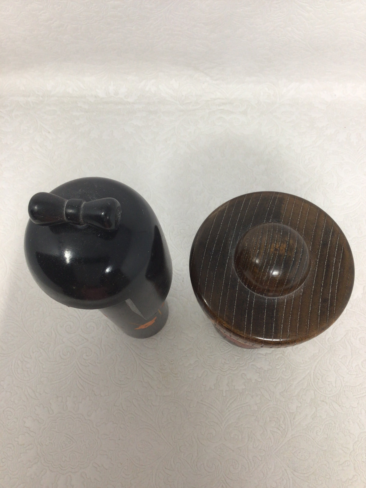 Set Of 2 Vintage Kokeshi Dolls