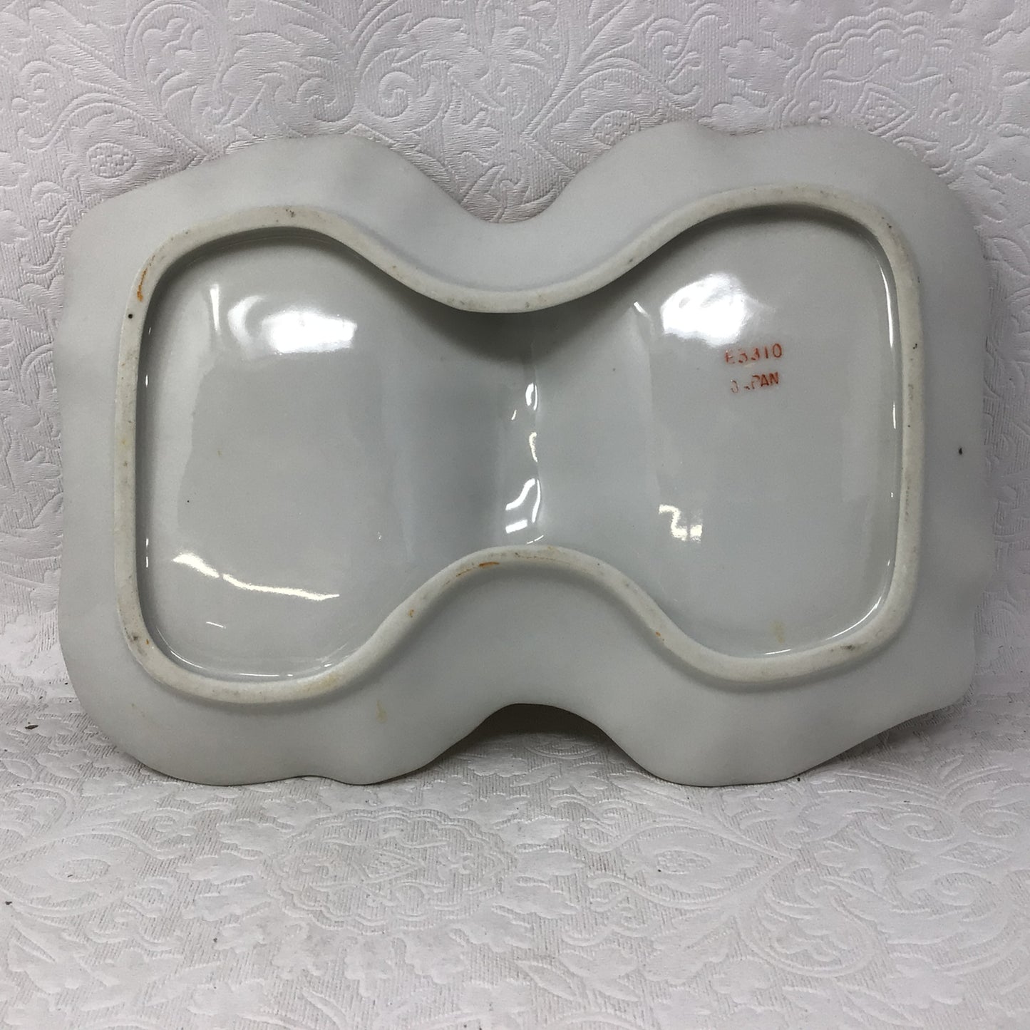 Vintage Porcelain Japanese Enesco Divided Fruit Dish