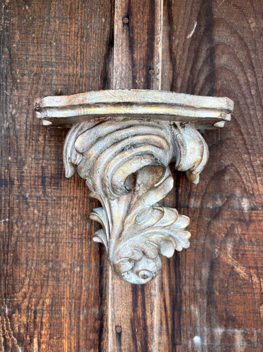 Ornate Wall Shelf Sconce
