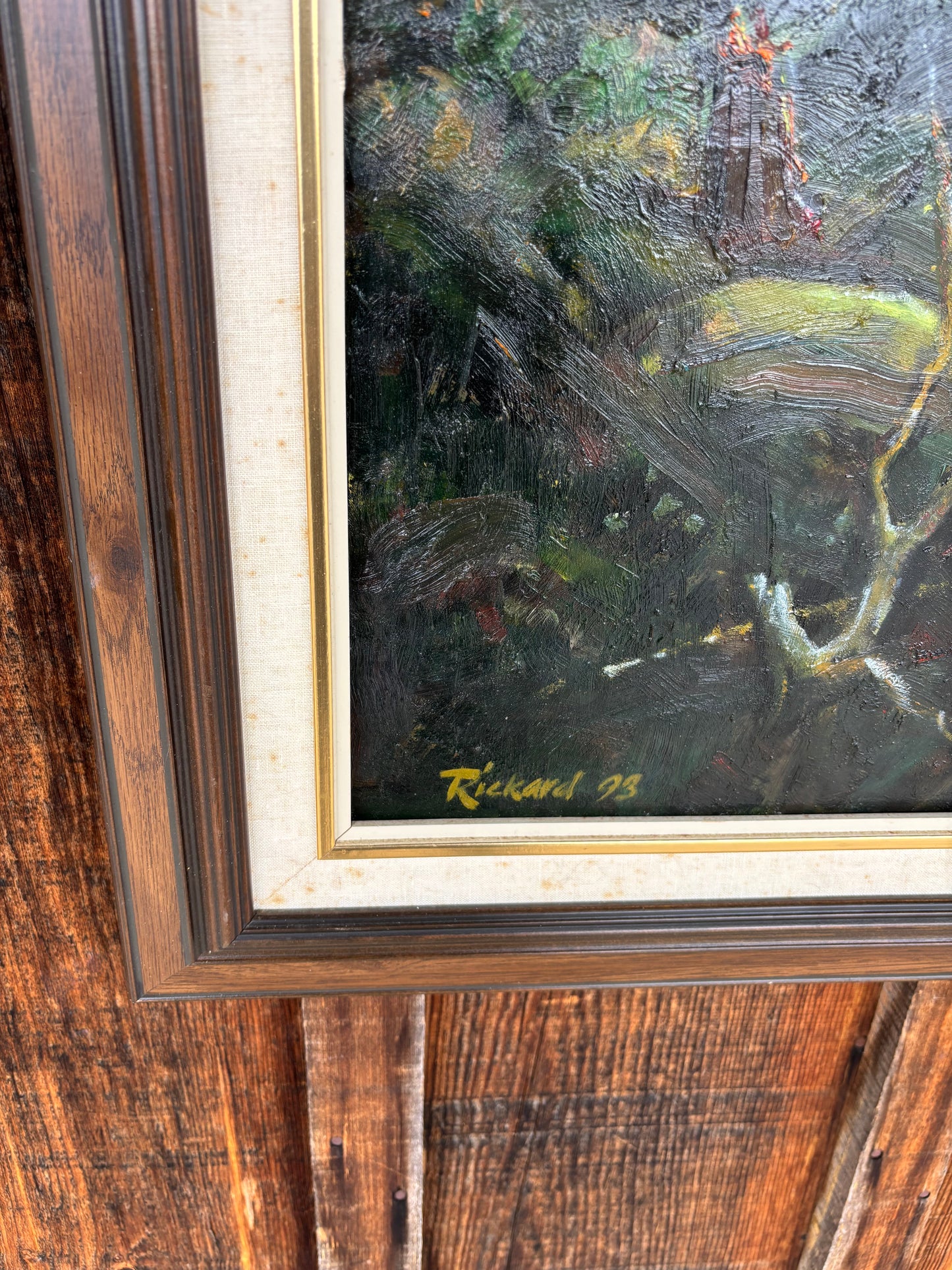 “White Horse at Sunset” by Douglas Rickard